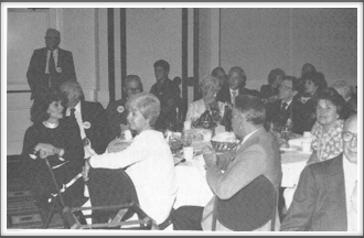 Banquet -
Carol Baldwin (left center)
Mac Baldwin (right center)
Norma Jones (far right)